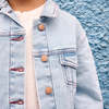 KIDS Bonton Nael Jacket - Blue - Thumbnail 6