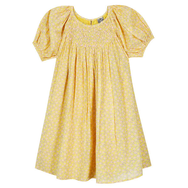 KIDS Bonton Nala Foulfeur Dress - Yellow