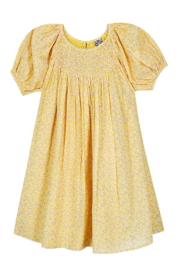 KIDS Bonton Nala Foulfeur Dress - Yellow