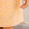 KIDS Bonton Nala Foulfeur Dress - Yellow - Thumbnail 6