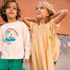 KIDS Bonton Nala Foulfeur Dress - Yellow - Thumbnail 7