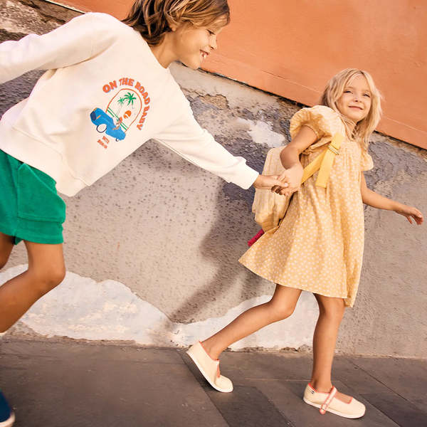 KIDS Bonton Nala Foulfeur Dress - Yellow