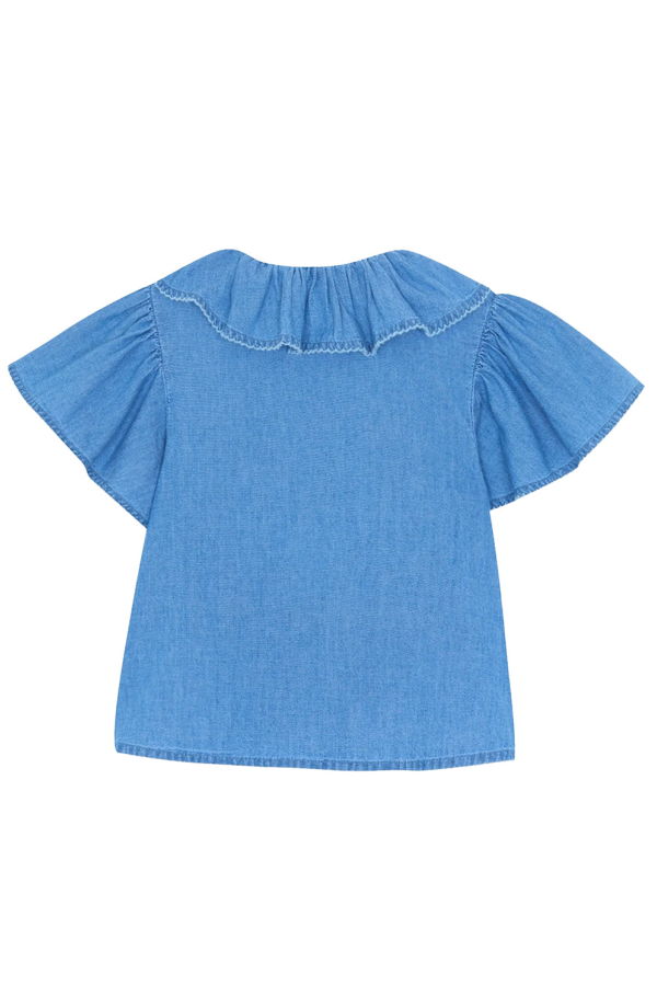 KIDS Bonton Nancy Chambray Blouse - Blue