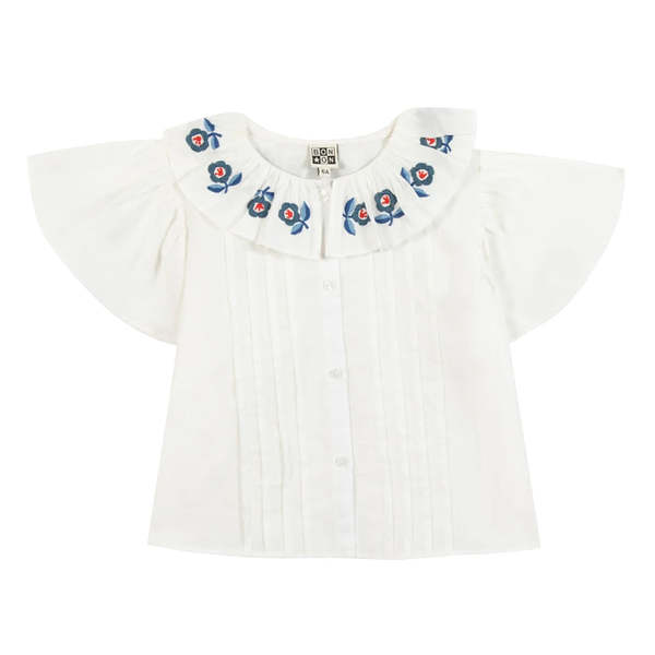 KIDS Bonton Nancy Blouse - White