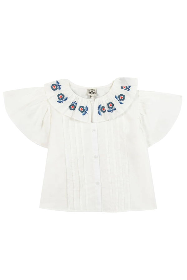 KIDS Bonton Nancy Blouse - White