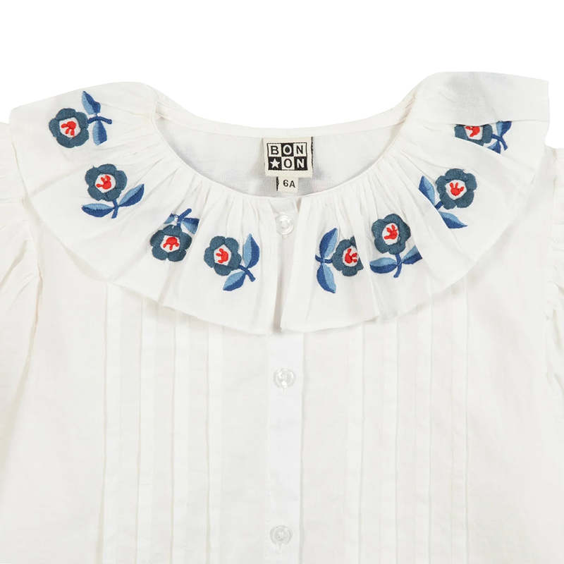 KIDS Bonton Nancy Blouse - White