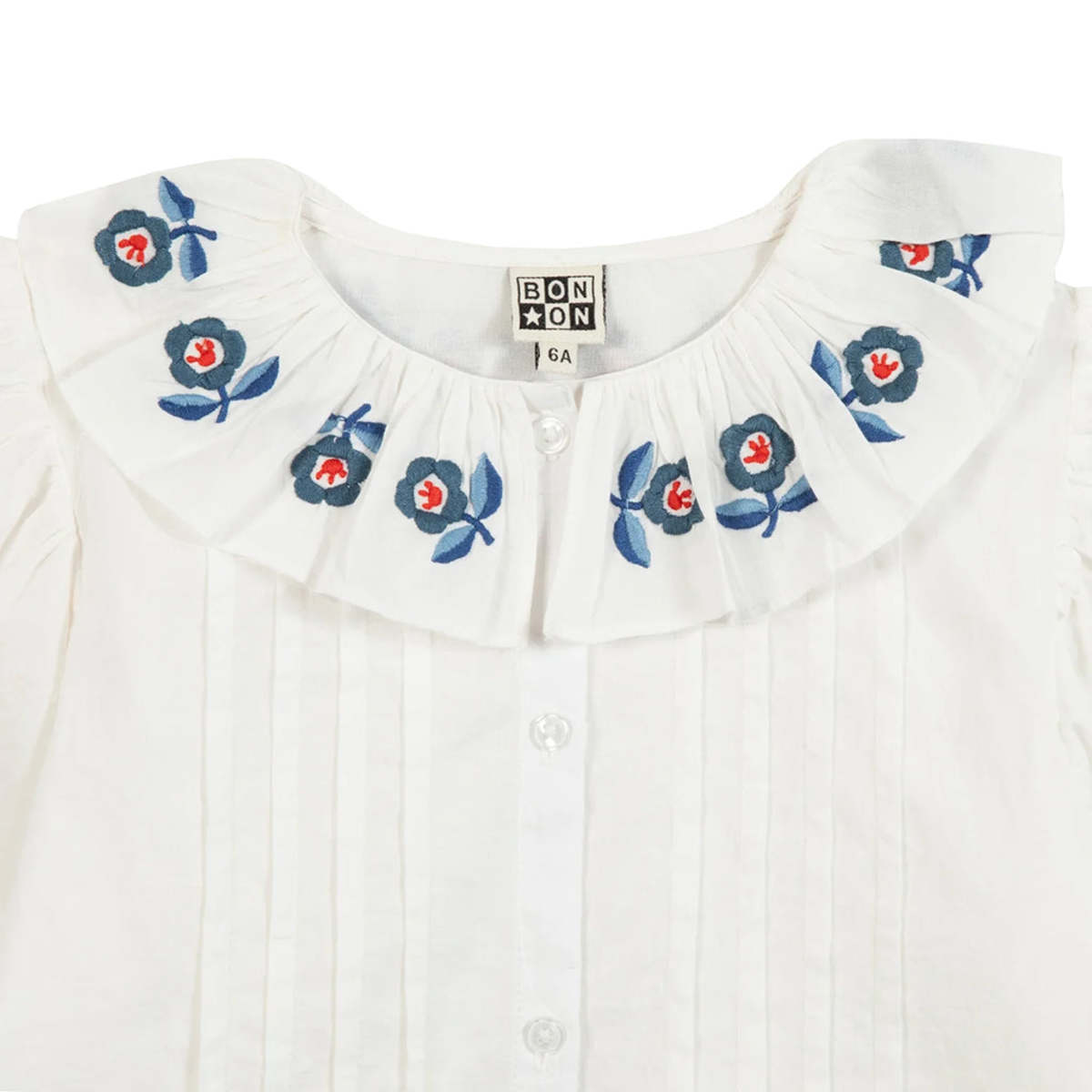 KIDS Bonton Nancy Blouse - White - Image 3 of 6