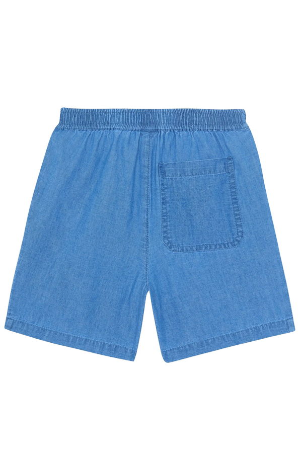 KIDS Bonton Naples Chambray Shorts - Blue