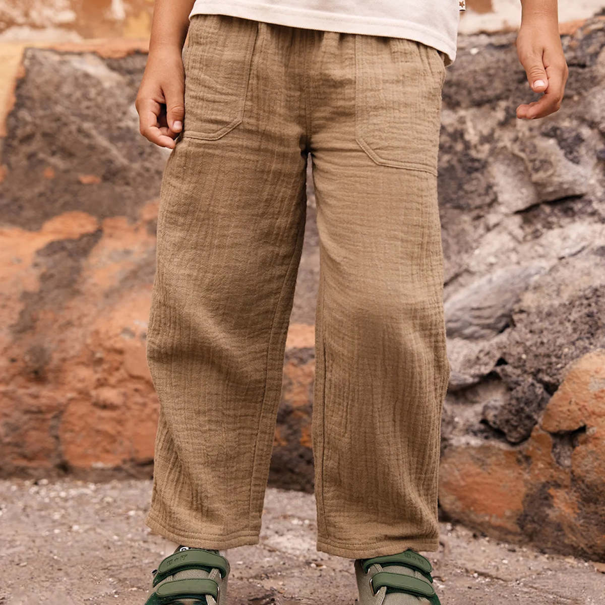 KIDS Bonton Nils Pants - Green - Image 8 of 10
