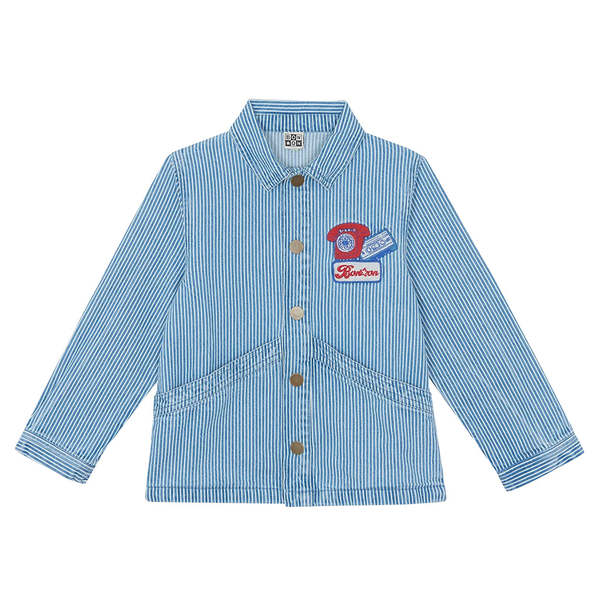 KIDS Bonton Nineties Jacket - Blue KIDS Bonton Nineties Jacket - Blue