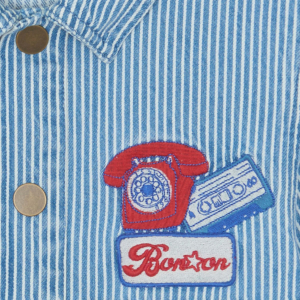 KIDS Bonton Nineties Jacket - Blue - Image 3 of 8