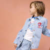 KIDS Bonton Nineties Jacket - Blue - Thumbnail 4