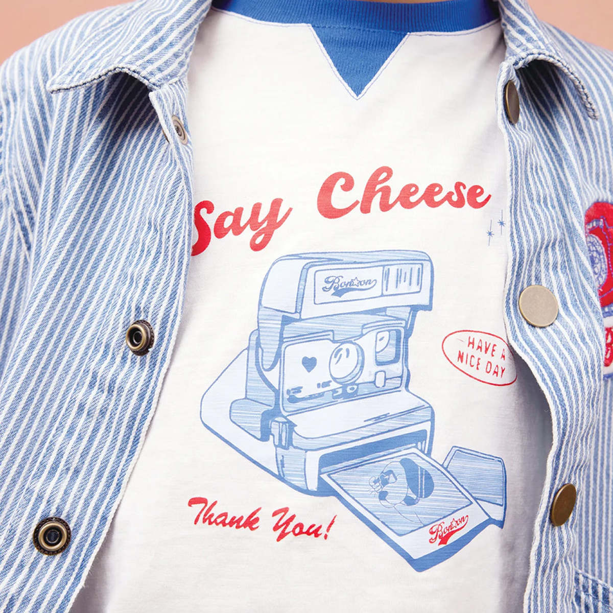 KIDS Bonton Nineties Jacket - Blue - Image 5 of 8