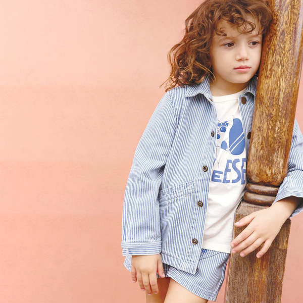 KIDS Bonton Nineties Jacket - Blue