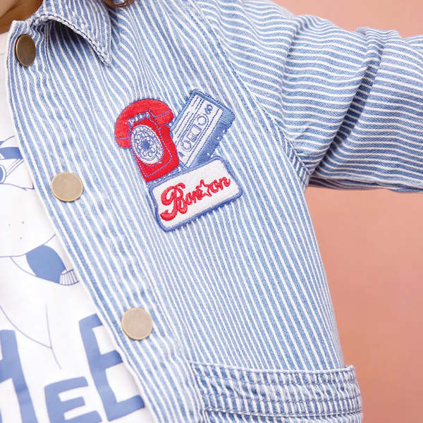 KIDS Bonton Nineties Jacket - Blue