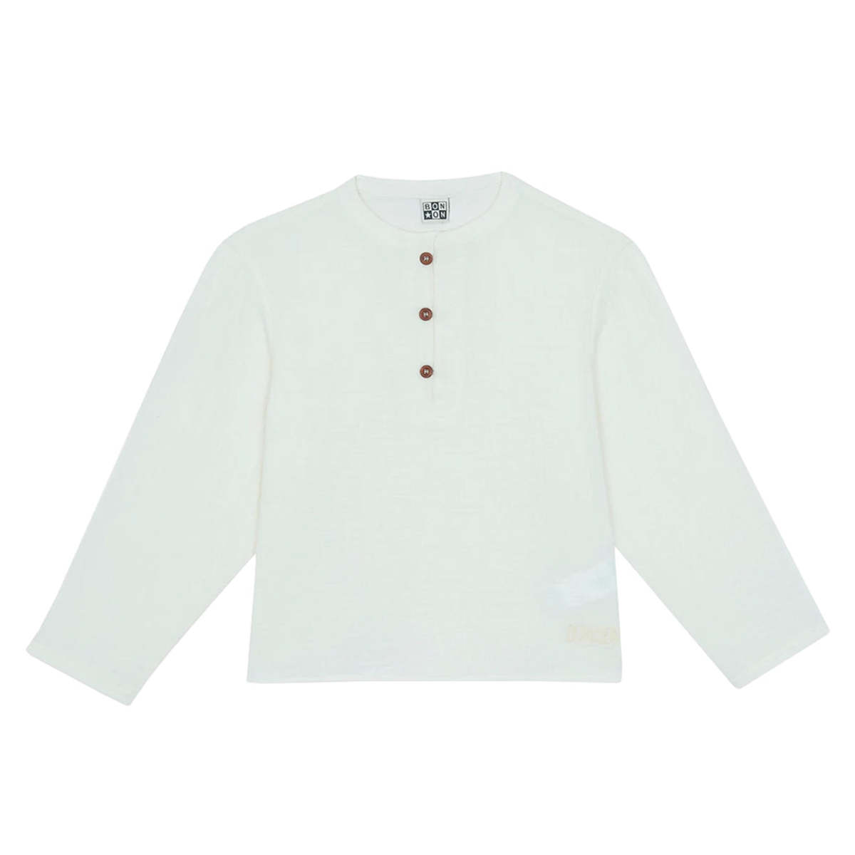 KIDS Bonton Noah Shirt - White - Image 1 of 5