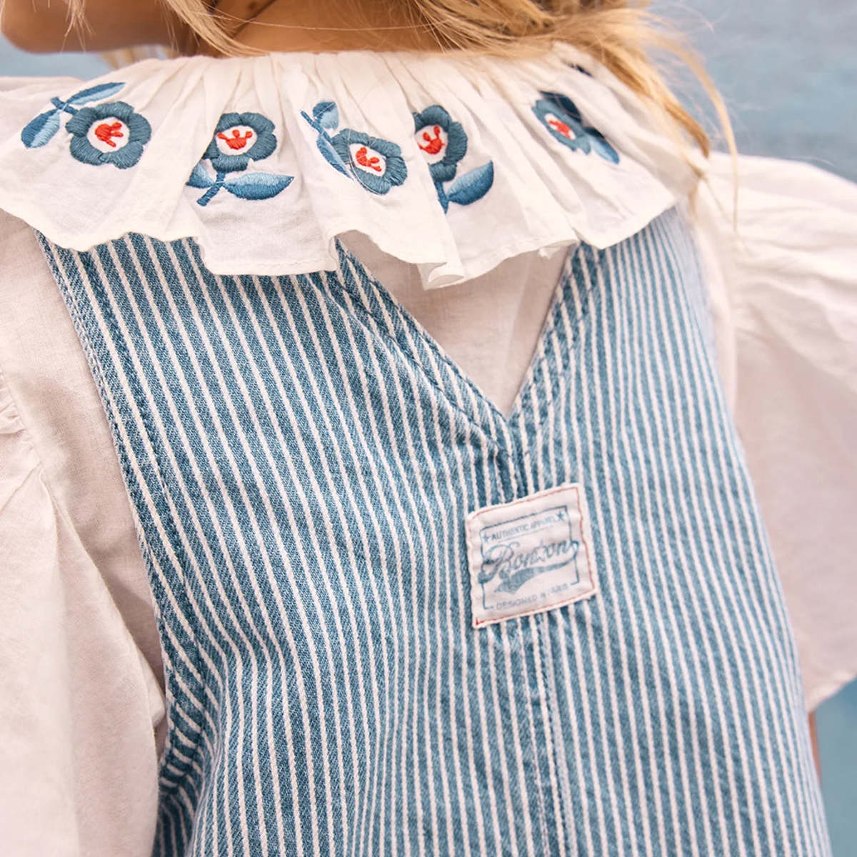 KIDS Bonton Nolita Dress - Blue - Image 11 of 12