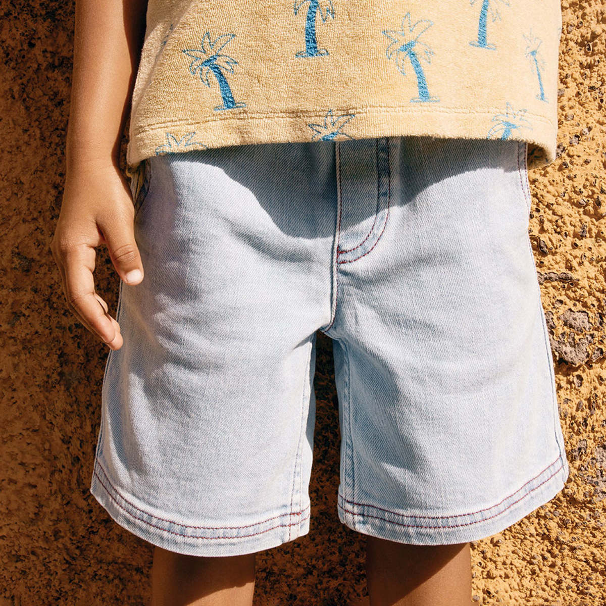 KIDS Bonton Norbert Shorts - Blue - Image 4 of 7