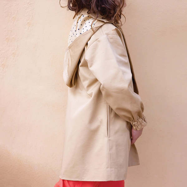 KIDS Bonton Noudy Trench Coat - Beige