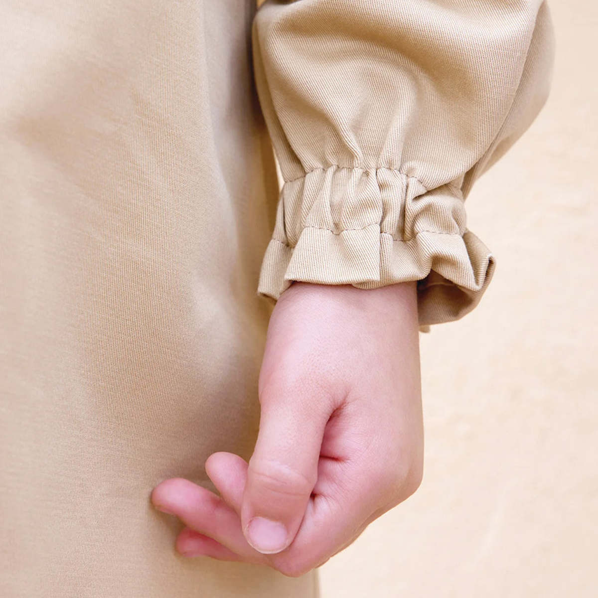 KIDS Bonton Noudy Trench Coat - Beige - Image 8 of 8