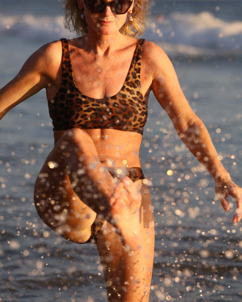 Fenntessa Calypso Bikini Top - Cheetah