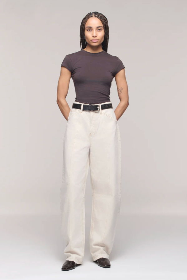 DALA Lido Flatseam Jeans - Salt