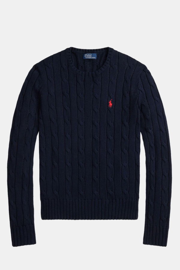 Polo Ralph Lauren Julianna Long Sleeve Pullover Sweater - Hunter Navy
