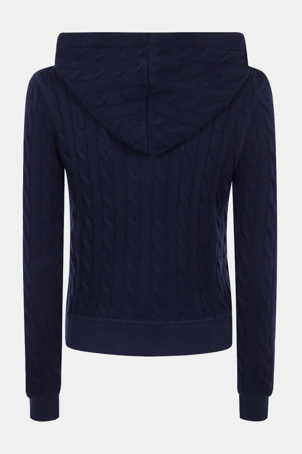 Polo Ralph Lauren Long Sleeve Full Zip Hoodie - Newport Navy