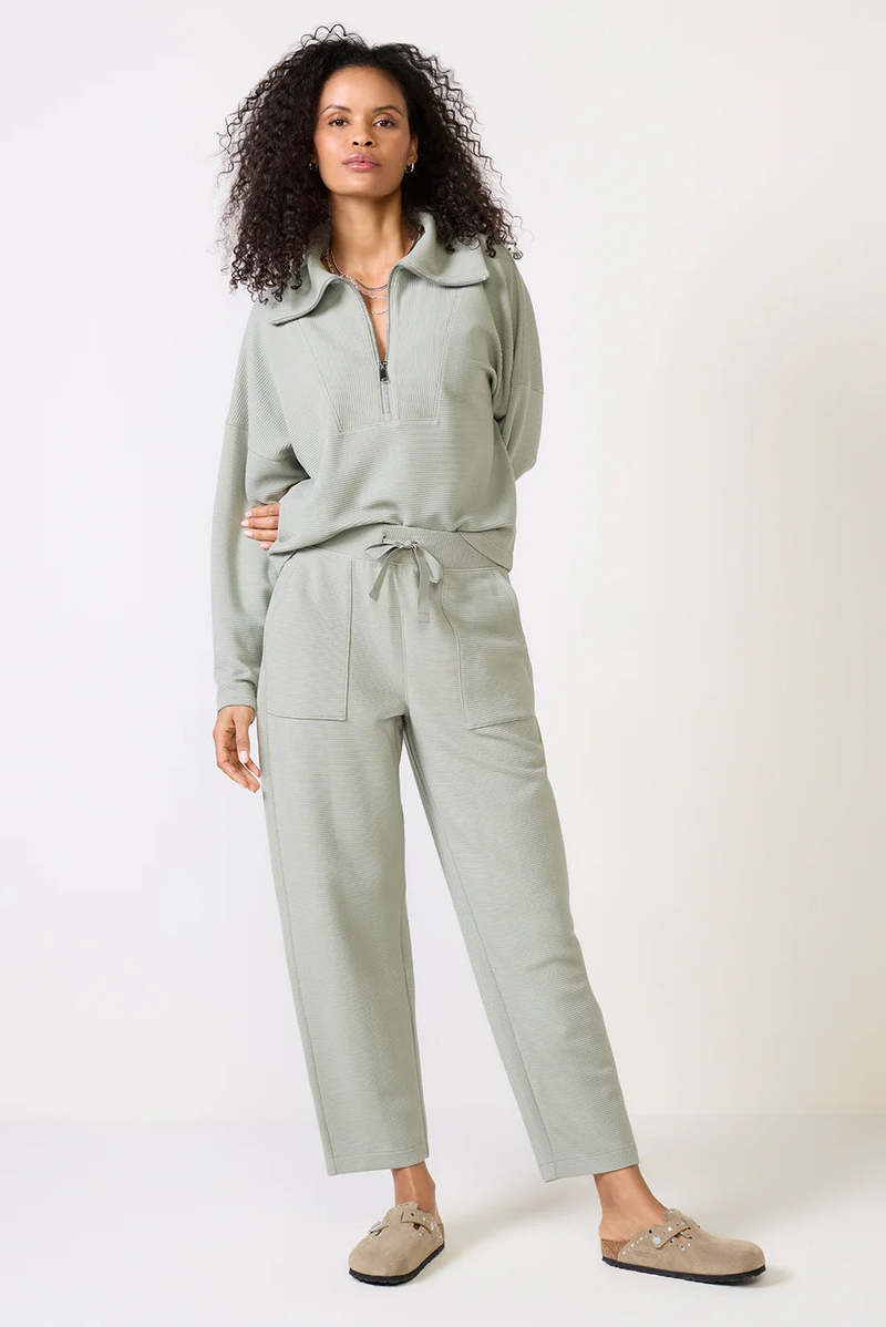 Spanx AE French Rib Wide Leg Pant