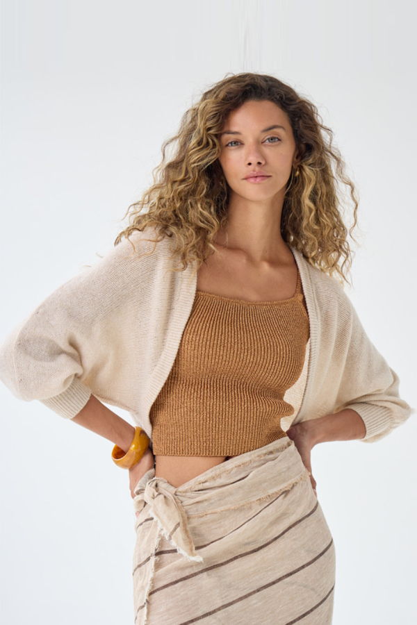 Autumn Cashmere Loose Gauge Shrug