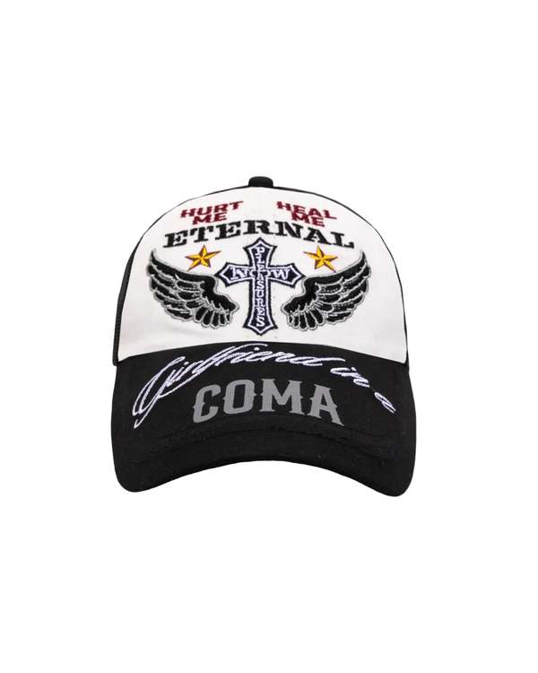 PLEASURES Coma Mesh Cap - Black PLEASURES Coma Mesh Cap - Black