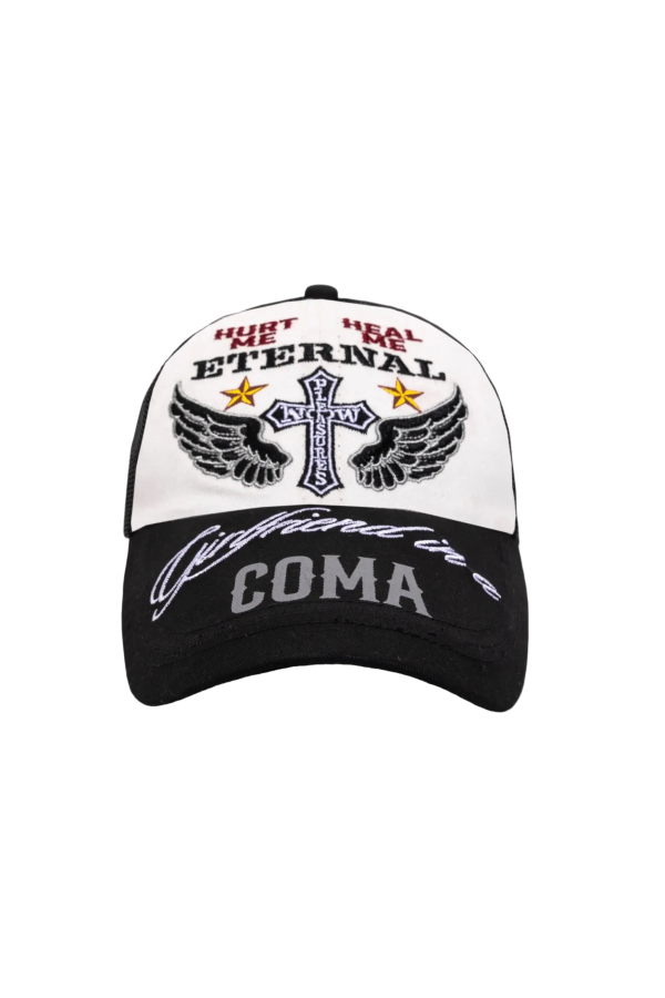 PLEASURES Coma Mesh Cap - Black