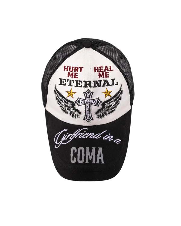 PLEASURES Coma Mesh Cap - Black