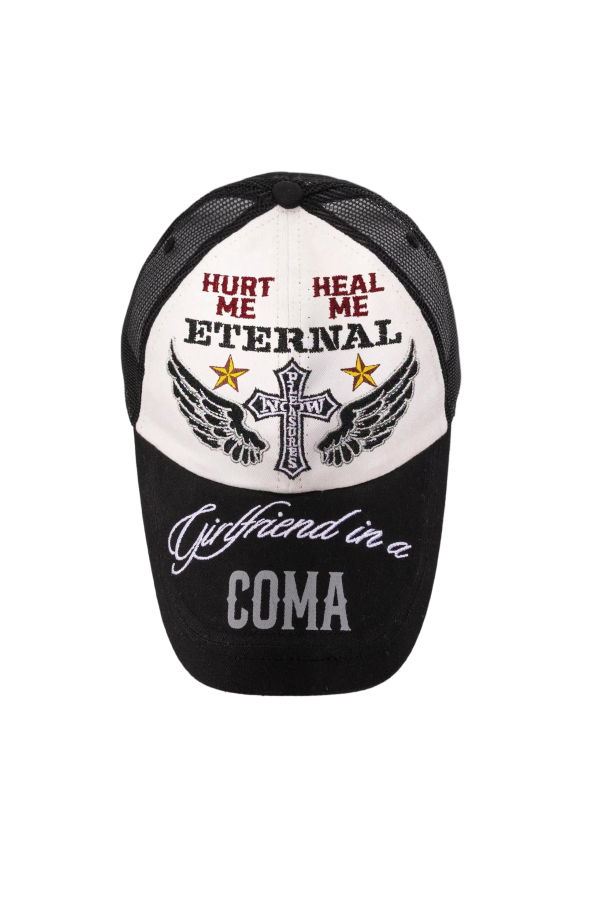 PLEASURES Coma Mesh Cap - Black