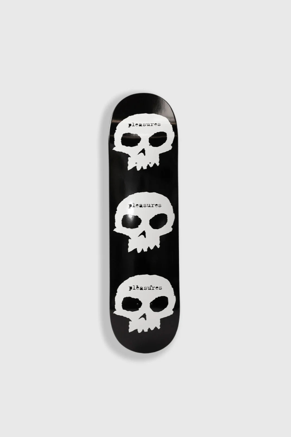 PLEASURES Zero Collab Skate Deck