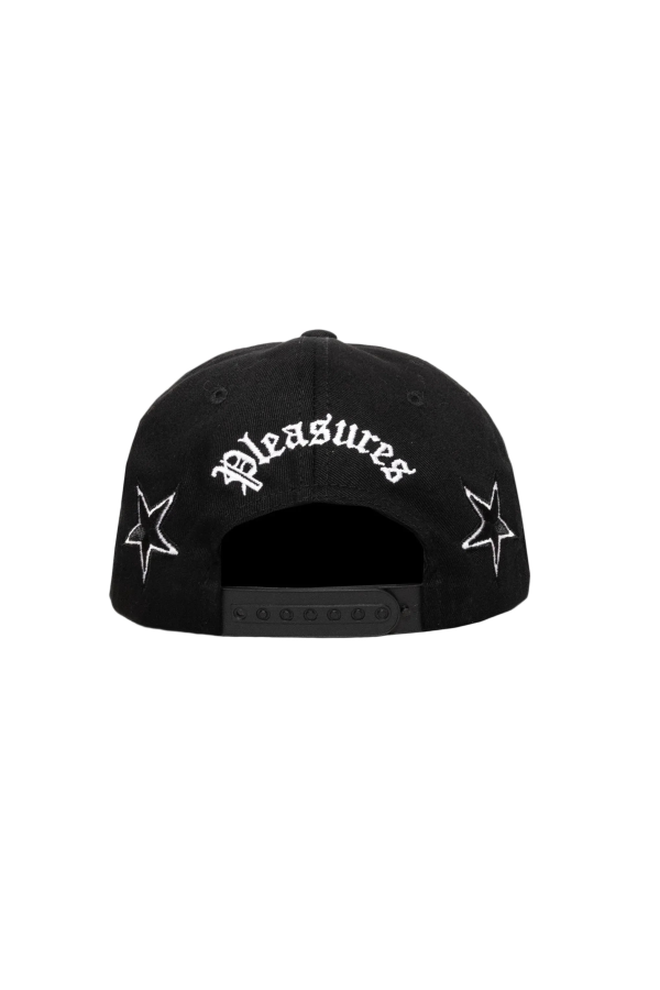 PLEASURES Stars Snapback Hat