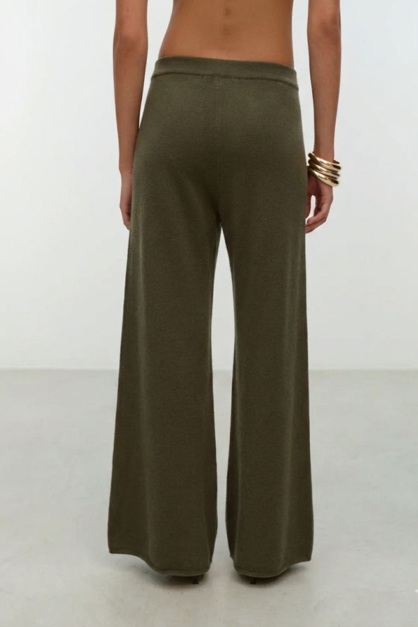 ELY ELY Linda Cashmere Pants - Ivy Green