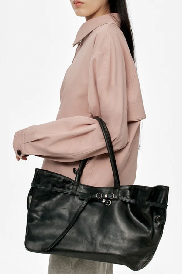 MARGESHERWOOD Grandma Used Large Tote Bag