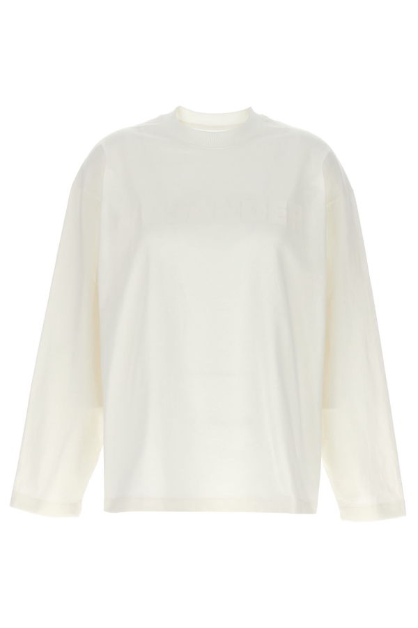 Jil Sander Logo Print T-Shirt - White