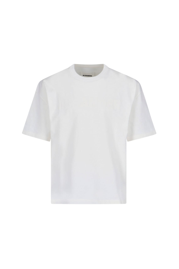 Jil Sander Oversized Logo T-Shirt - White