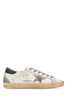 Golden Goose Multicolor Leather Super Star Classic Sneakers - White/Ice/Dark Gray - Thumbnail 1