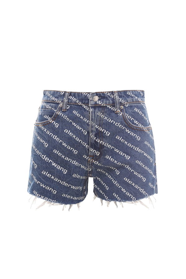 ALEXANDER WANG Denim Shorts - Blue