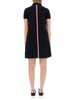 Thom Browne Cotton Pique Polo Shirt Dress - Blue - Thumbnail 3