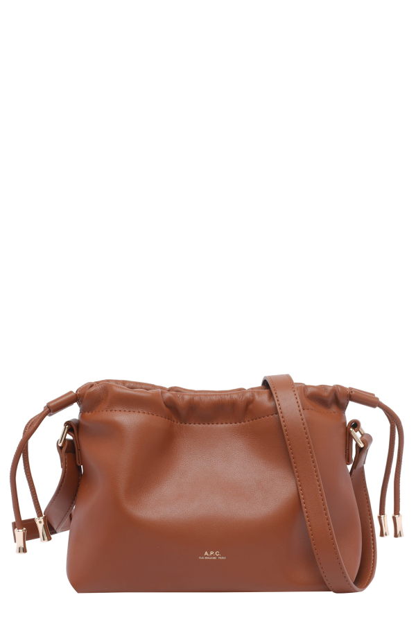 A.P.C. Mini Ninon Bucket Bag - Brown