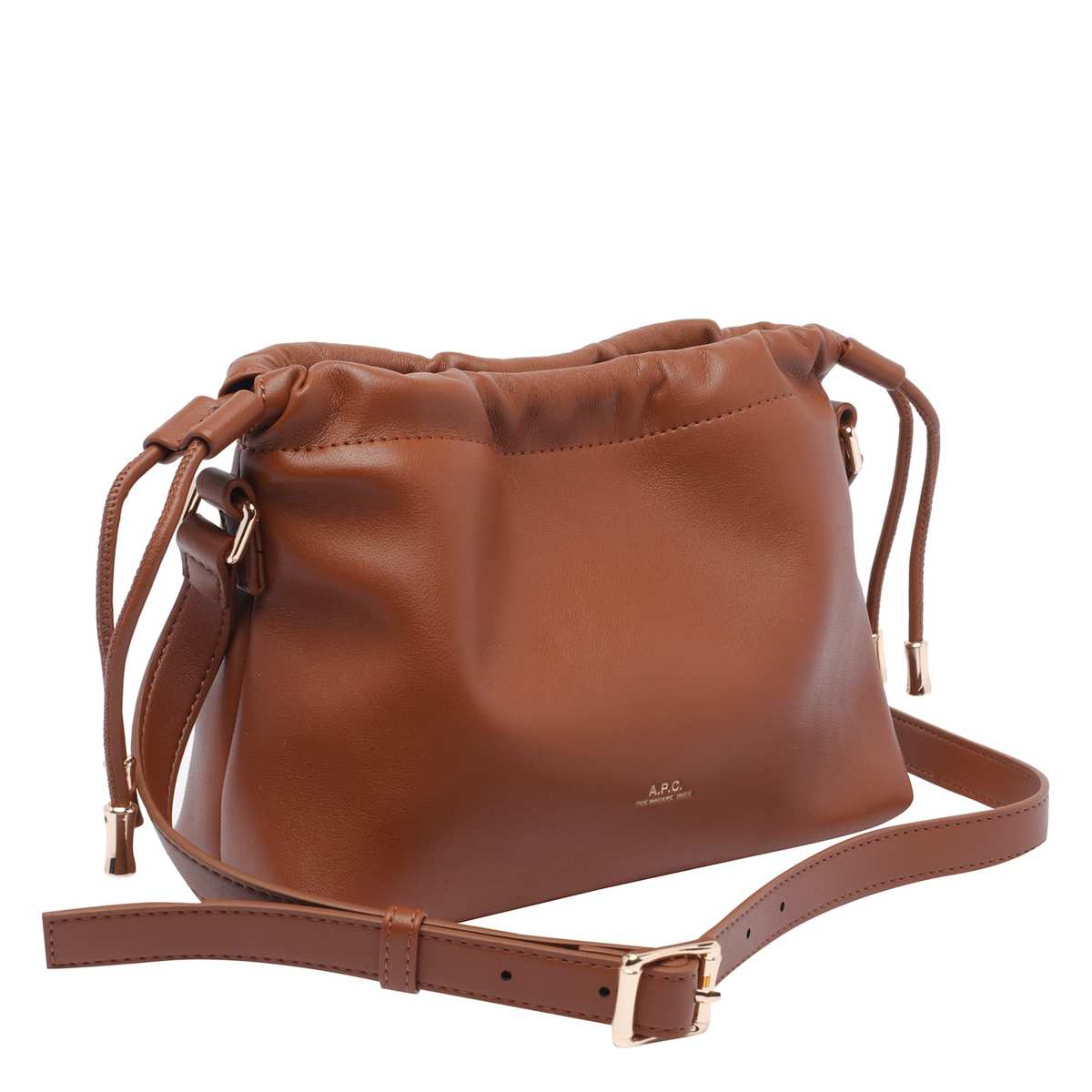 A.P.C. Mini Ninon Bucket Bag - Brown - Image 2 of 4