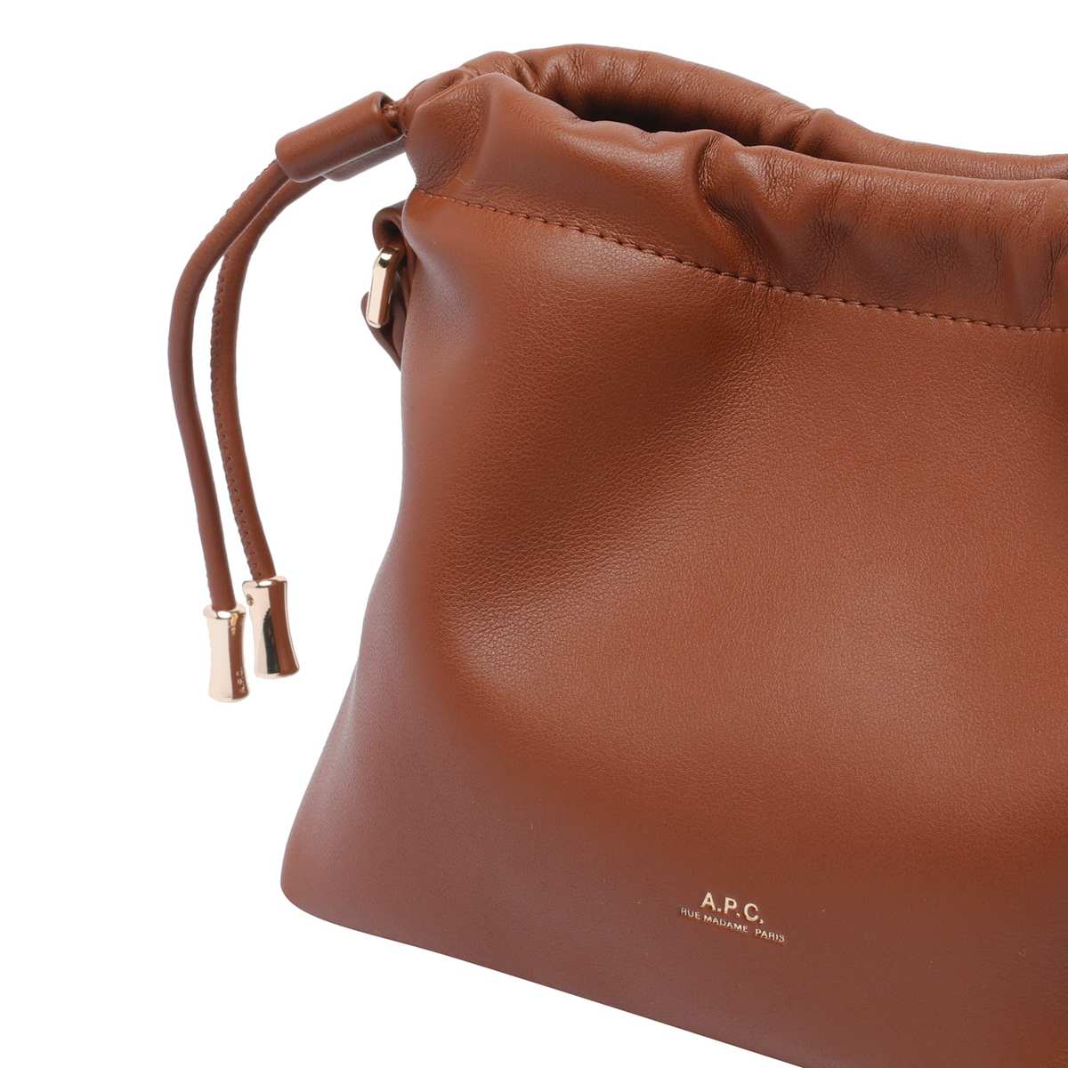 A.P.C. Mini Ninon Bucket Bag - Brown - Image 4 of 4