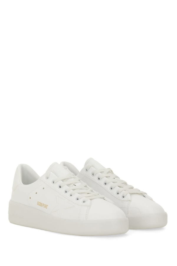 Golden Goose Purestar Sneaker With Logo Sneakers - White