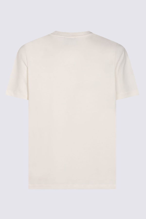 A.P.C. Cotton T-Shirt - White/Dark Navy