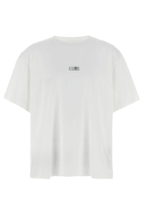 MM6 Maison Margiela Numeric Signature MM6 Patch T-Shirt - White