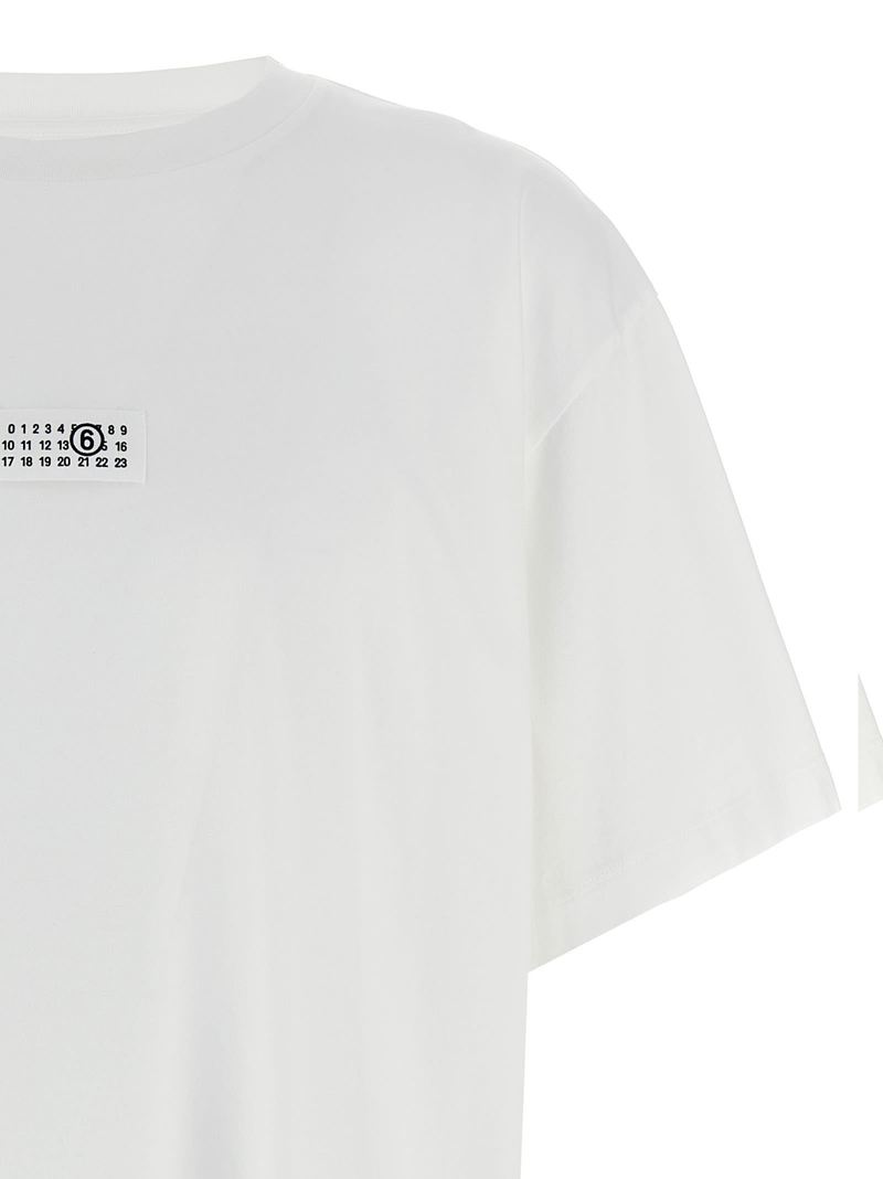MM6 Maison Margiela Numeric Signature MM6 Patch T-Shirt - White